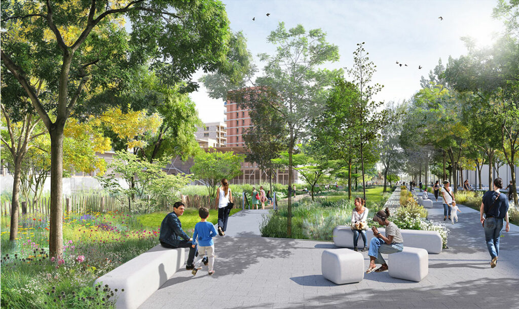 Zac,gennevilliers,gestión de proyectos,espacio público