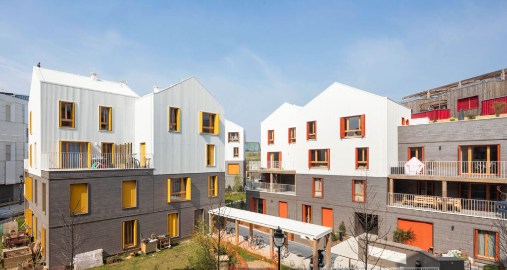 CoBe - Fluvial eco-district housing - L'île-Saint-Denis