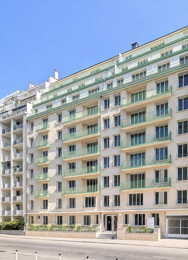 building conversion, social housing, Paris, Paris 15, refurbishment, offices