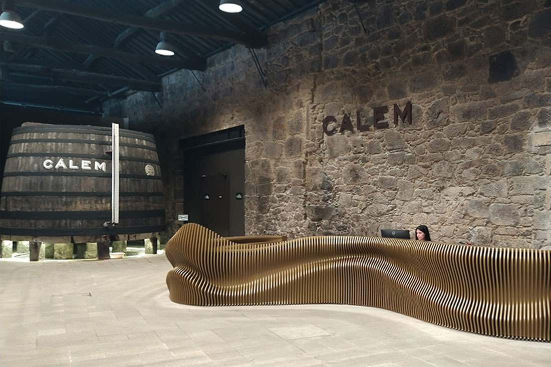 CoBe Portugal,Aménagement interieur,Porto,musée,musée de Cálem,Vila nova de gaia,vin de porto,réhabilitation