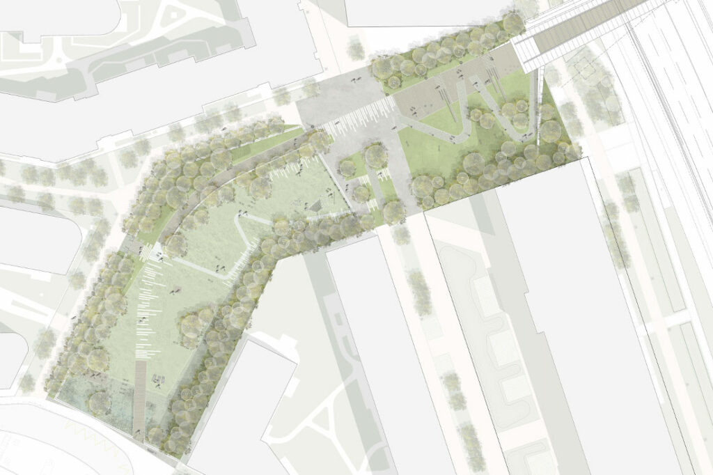 CoBe,paysage,jardin,colombes,passerelle,lemedioni,public