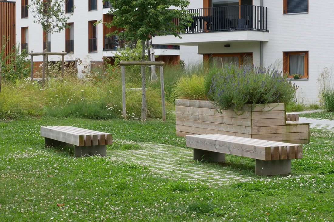 CoBe,Paysage,Coeur d'îlot,Aménagement des espaces extérieurs,Parc,Parc Princesse,Le Vesinet