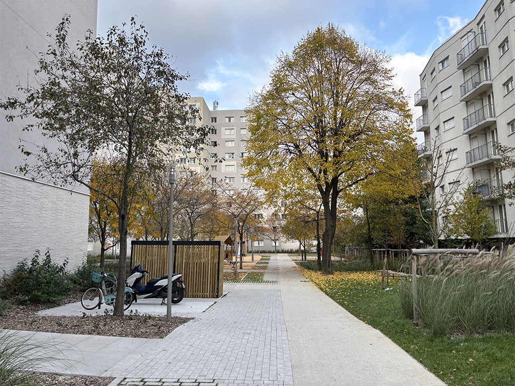 residencialização,paisagem,residência social,desenvolvimento de espaços exteriores,novos usos,segurança,tráfego,gestão de projectos,espaços públicos