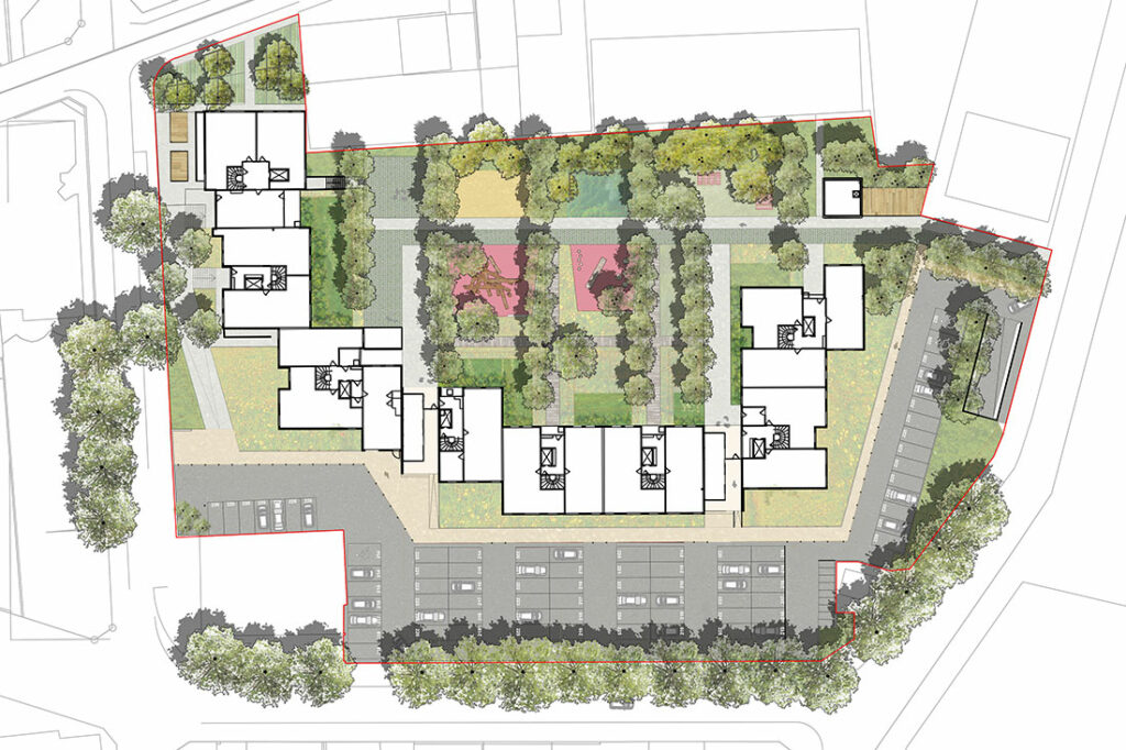 residencialização,paisagem,residência social,desenvolvimento de espaços exteriores,novos usos,segurança,tráfego,gestão de projectos,espaços públicos
