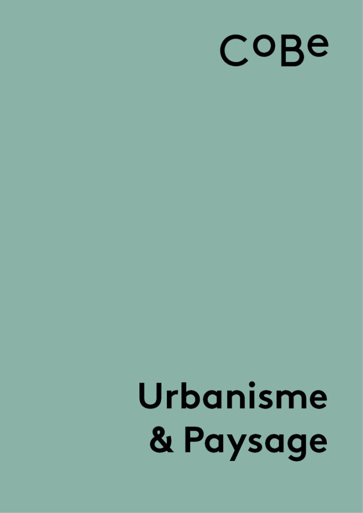 Book CoBe Urbanismes et paysage