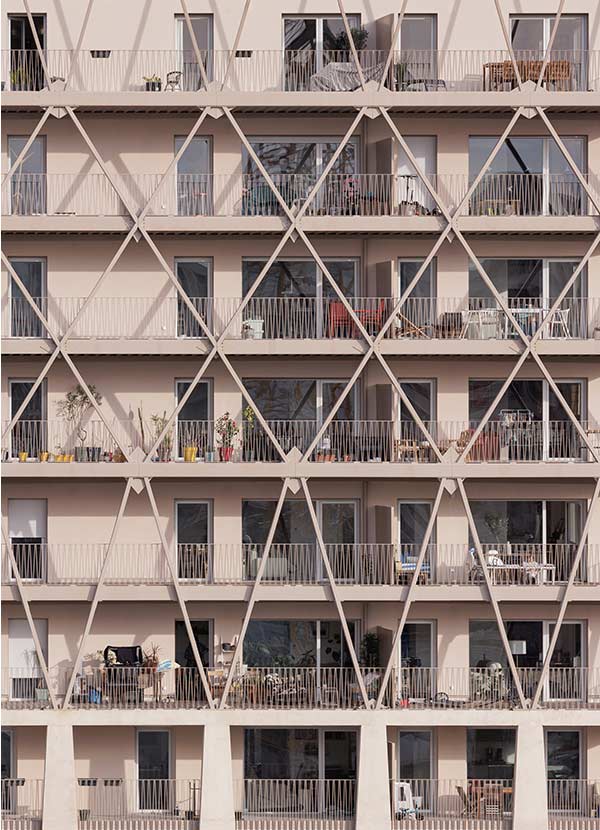 madera, nueva construcción, estructura de madera