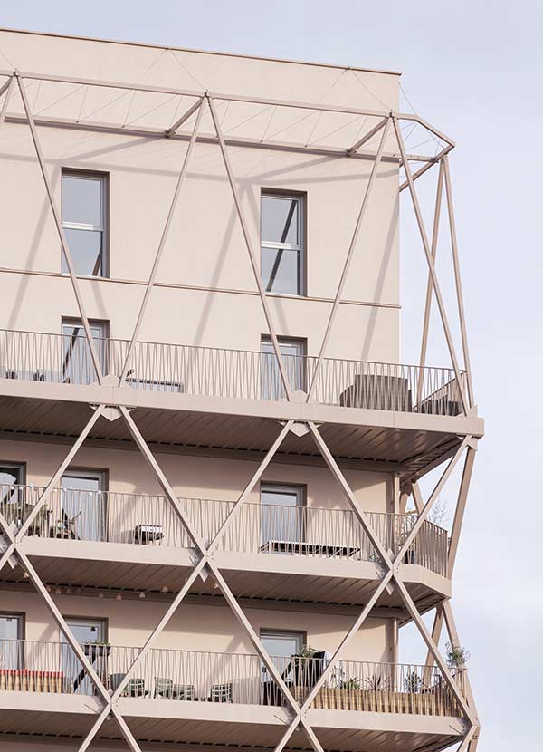 madera, nueva construcción, estructura de madera