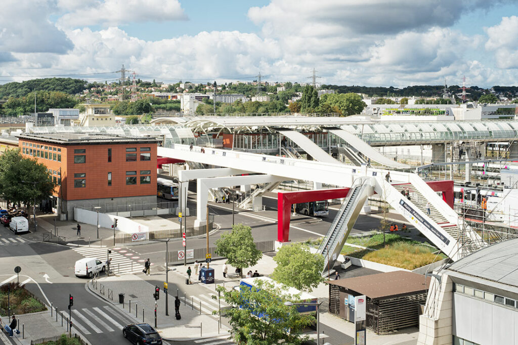 New construction,engineering structure,station,massy,bus station