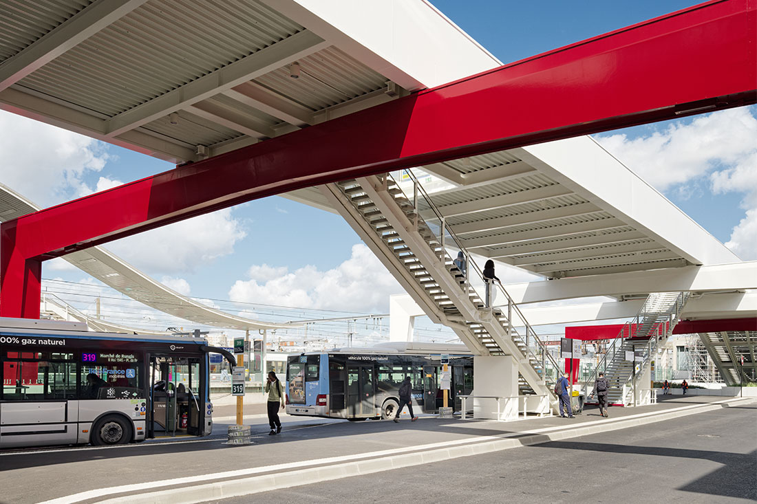 New construction,engineering structure,station,massy,bus station