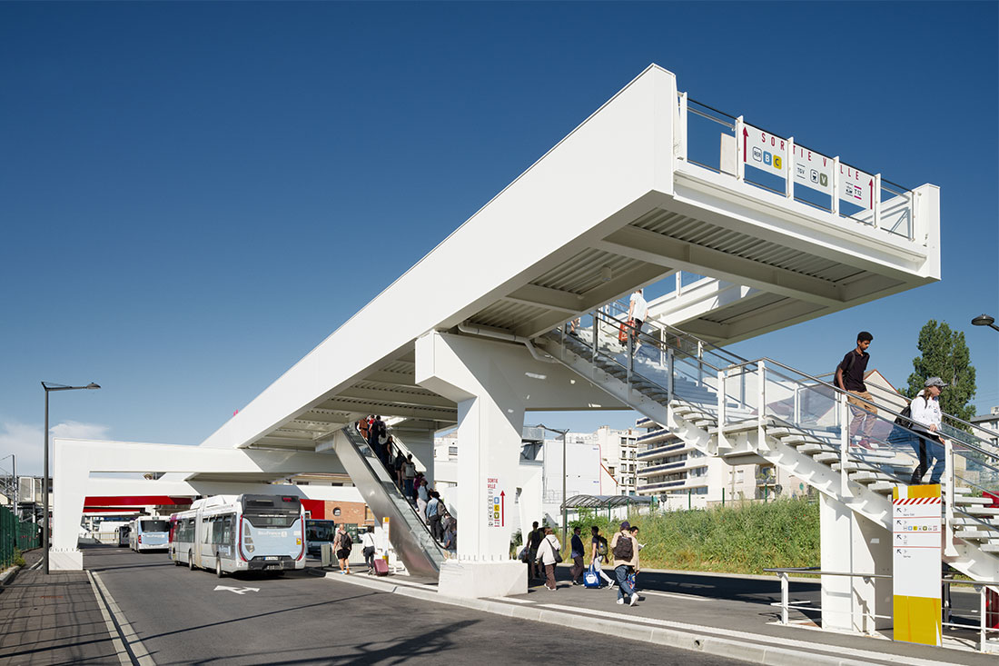 New construction,engineering structure,station,massy,bus station