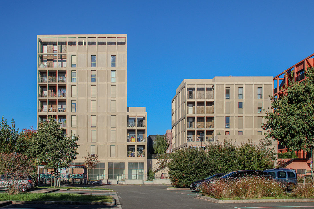 habitação,Bordéus,Quartier du Lac,habitação social,construção nova,habitação multifamiliar